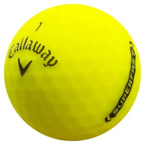 Callaway Superfast Matte Yellow - 1 Dozen