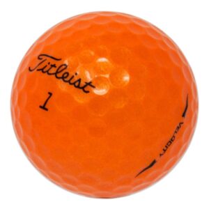 Titleist Velocity Orange - 1 Dozen (Buy 4 Dozen Ships Free)