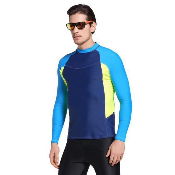 Printed Long Sleeve Rash Guard - Image 2