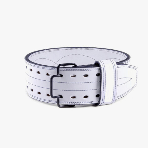 White Powerlifting Belt For Professionals